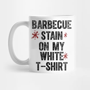 Barbecue Stain On My White Mug